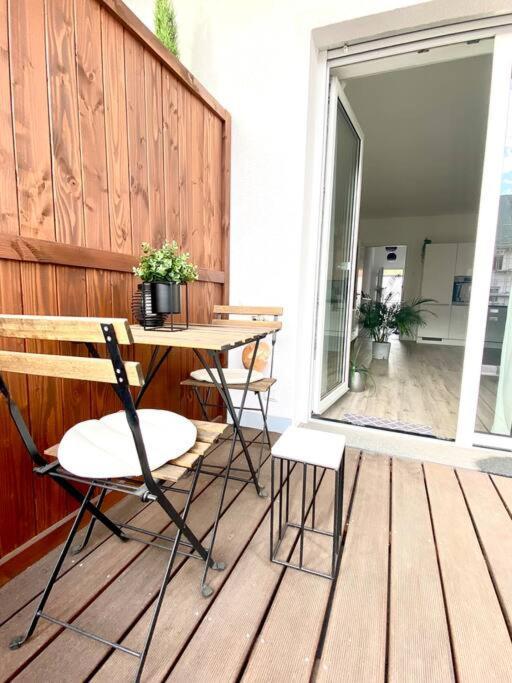 Modernes Trierer Cityloft Mit Grossem Balkon Екстер'єр фото